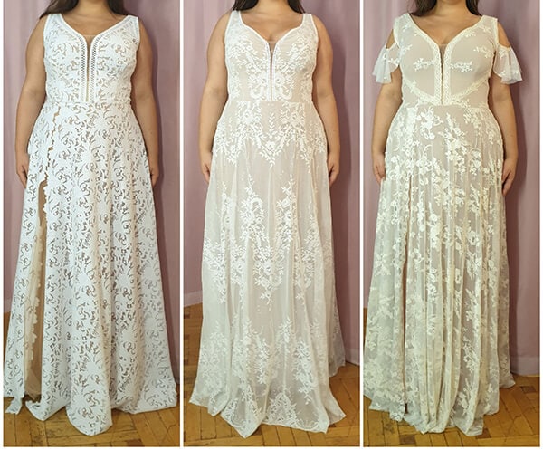 ten sam fason sukien ślubnych z rożnych koronek (2)