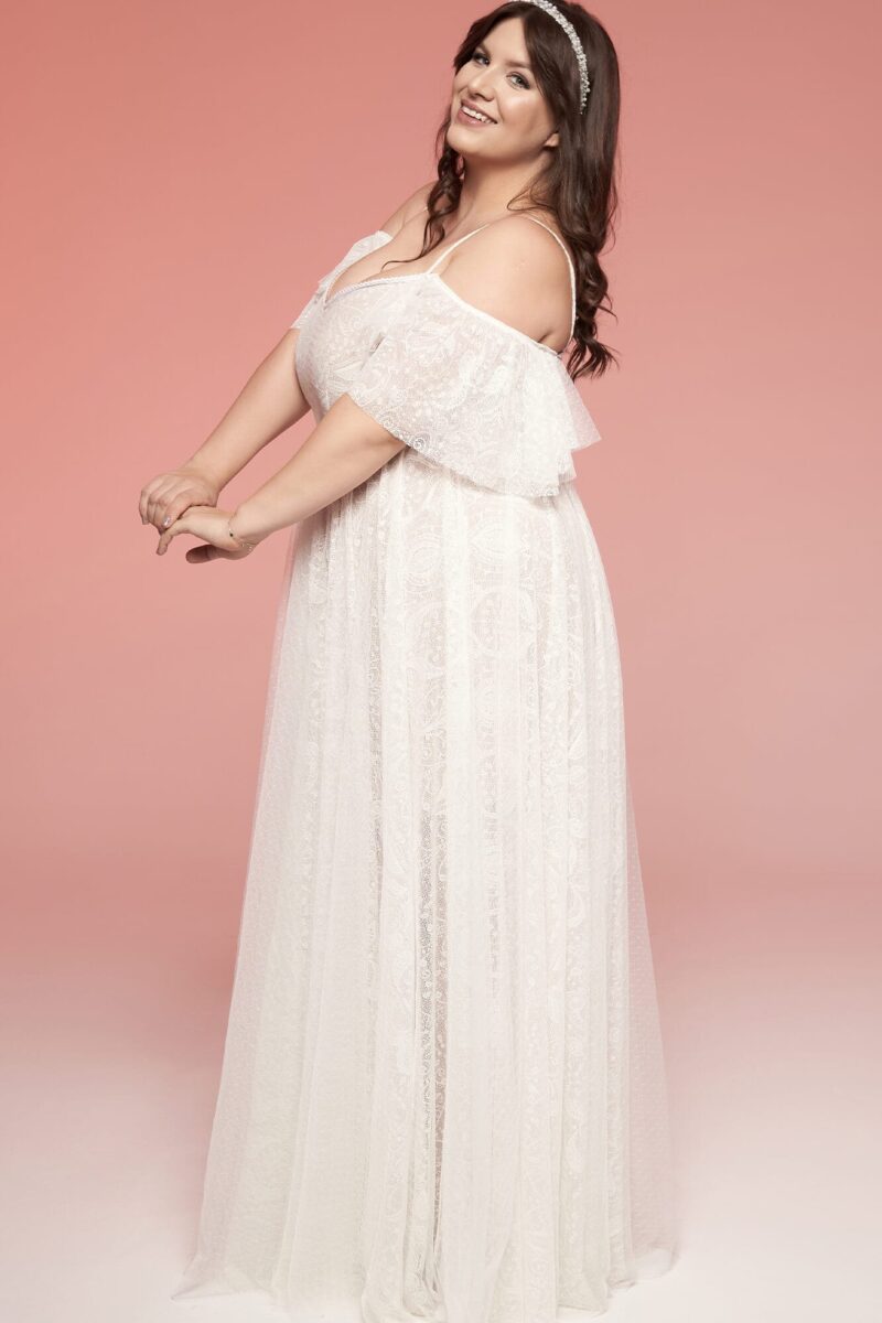 Suknia ślubna plus size Porto 66 - obrazek 2