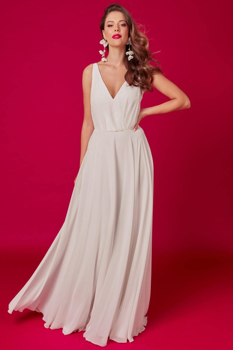 Gładka suknia ślubna Odessa 1