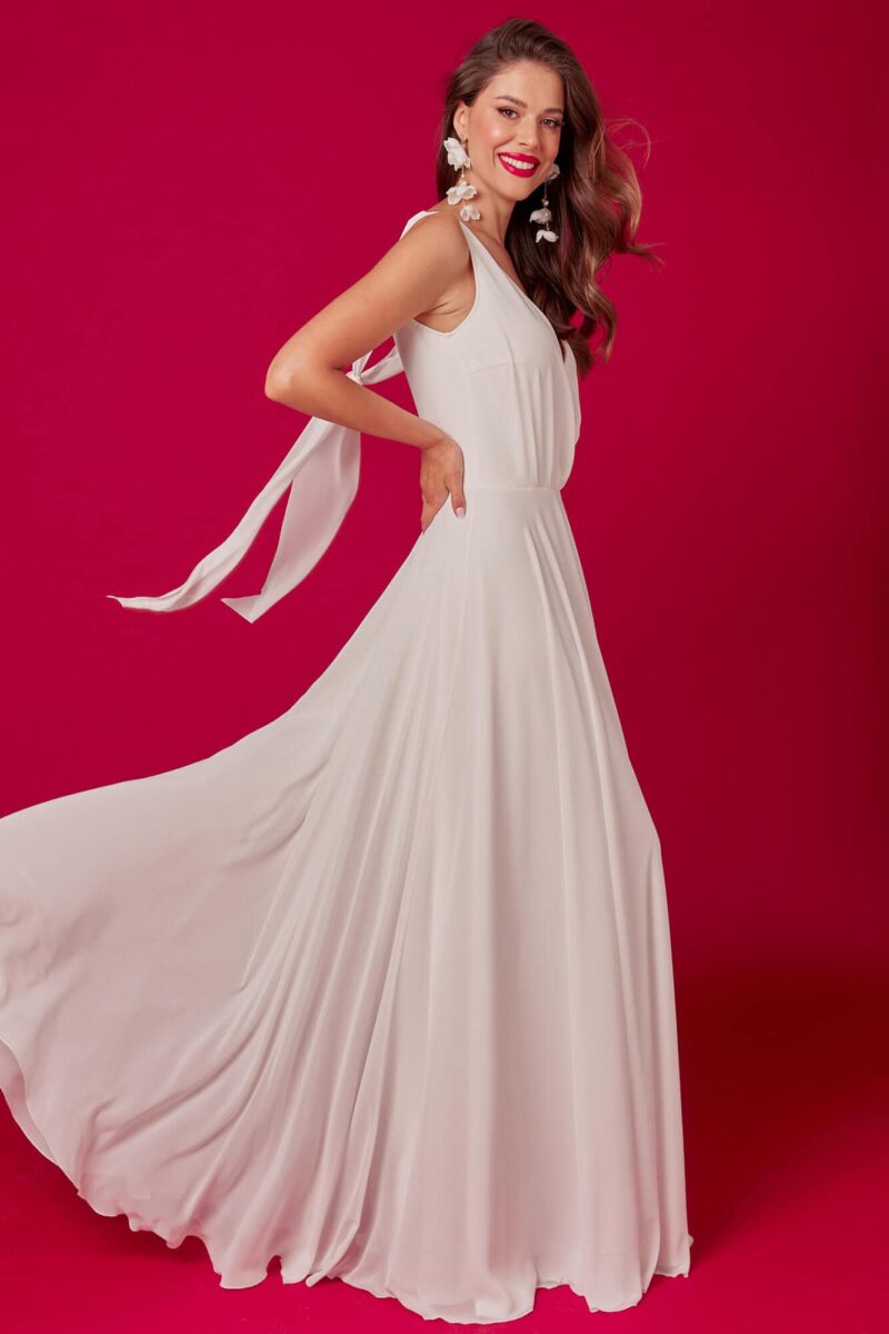 Gładka suknia ślubna Odessa 1