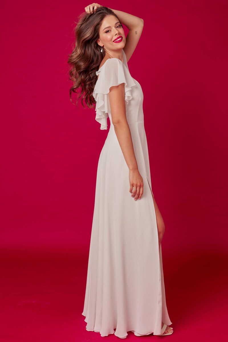 Gładka suknia ślubna Odessa 7