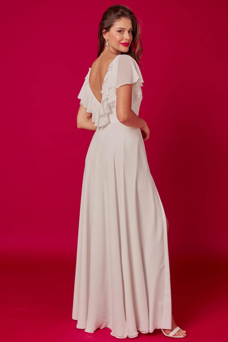 Gładka suknia ślubna Odessa 7